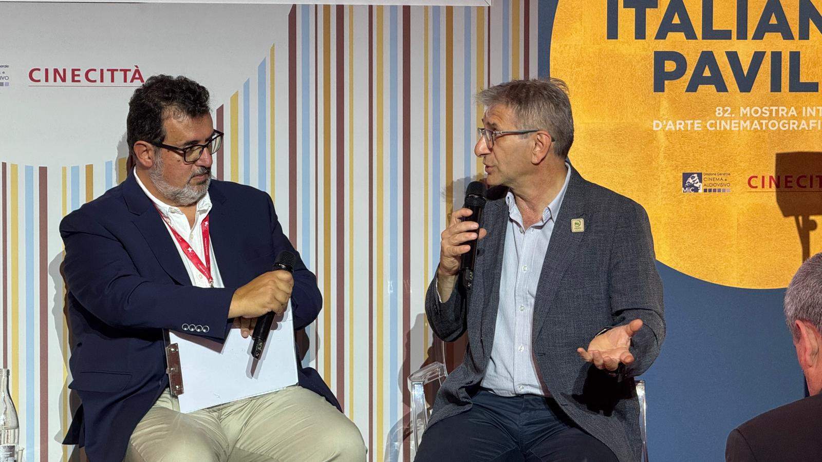 PEFC Italy speaking at the Venice International Film Festival